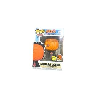 Funko Madara Uchiha Figure with Orange and Black Design
